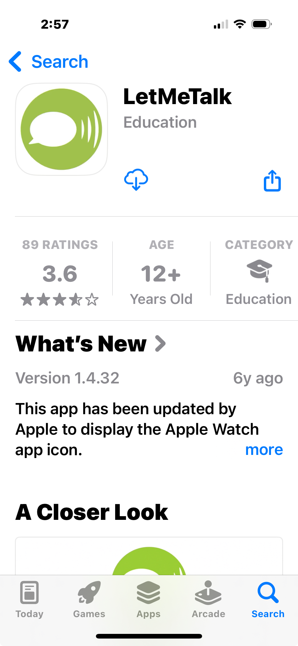Let Me Talk app