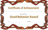 Free printable certificates for Kids