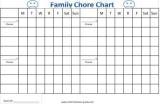 family chore charts
