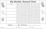 Weekly Behavior Chart For Home