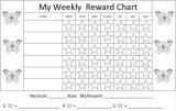printable reward charts or sticker chart
