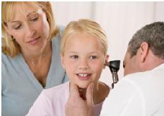 girl getting screened for auditory processing disorder