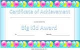 printable certificates for kids