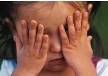 child displaying symptom of lack of social skills seen in childhood disintegrative disorder
