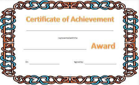 Printable certificates for Kids