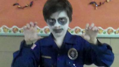 Zombie Cub scout!