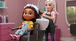 Olivia haircut social story