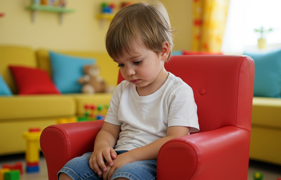 child in time out