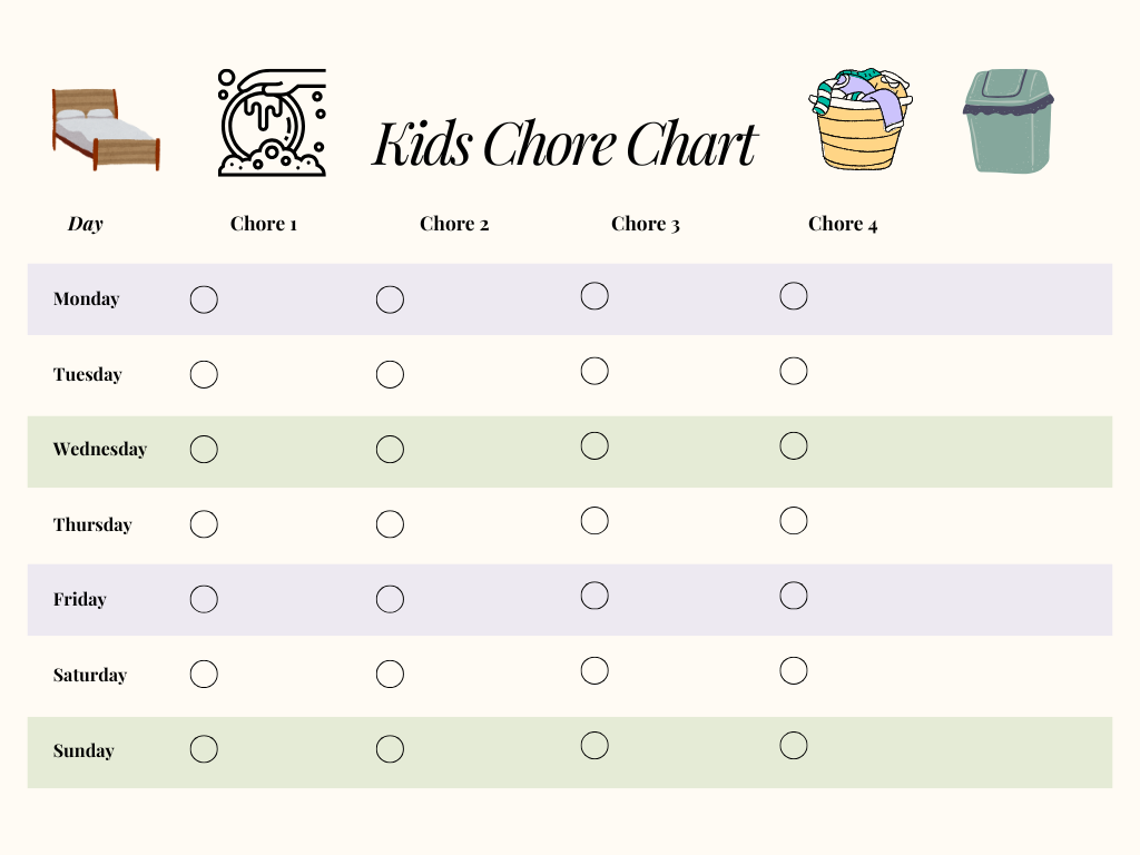 kids chore chart 2