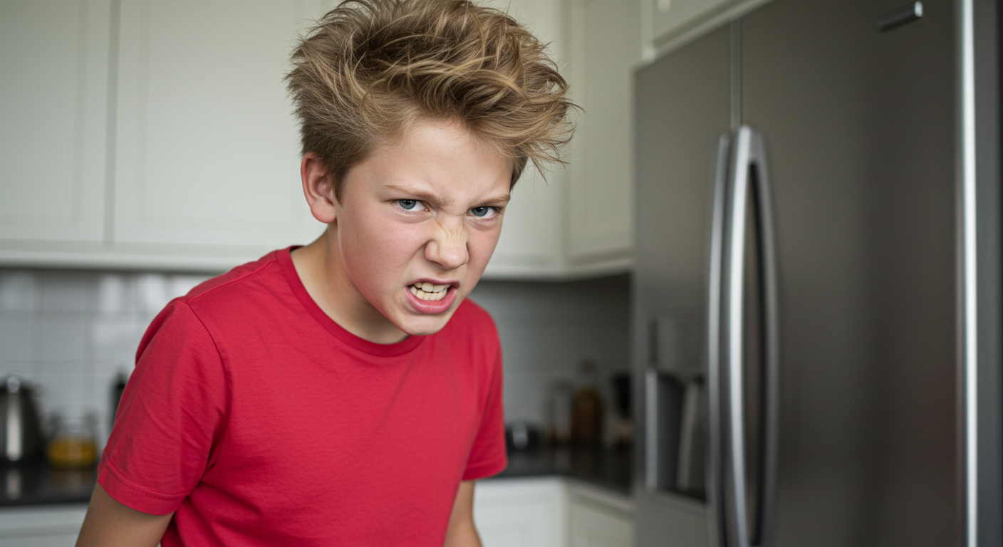 Angry child
