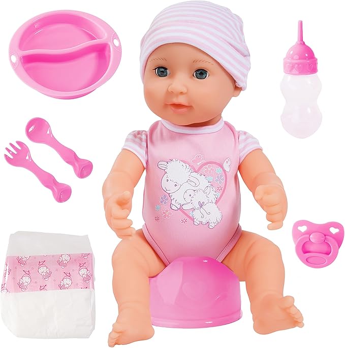Potty training girl doll