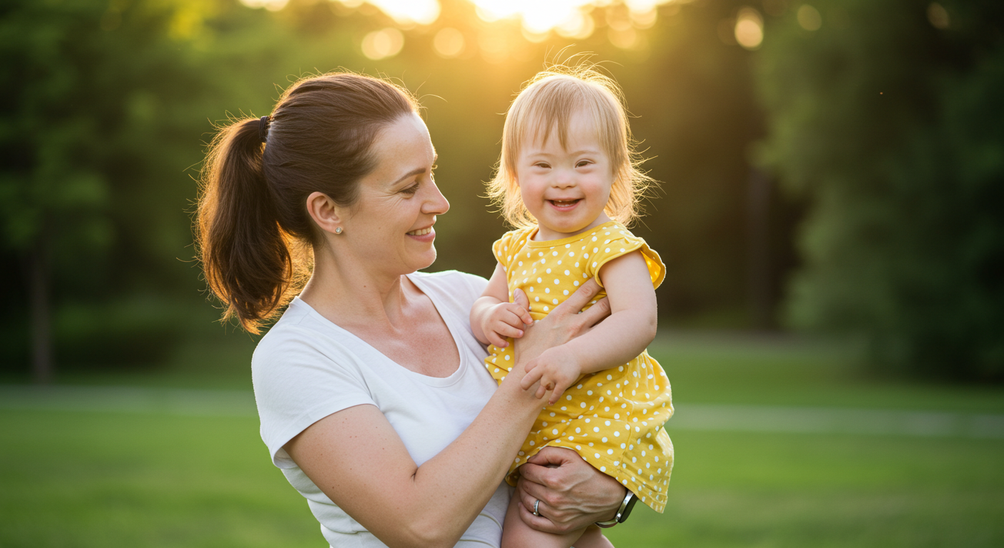 4 year old girl with down syndrome