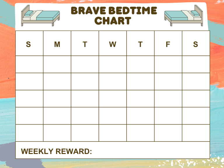 Bedtime Reward Chart