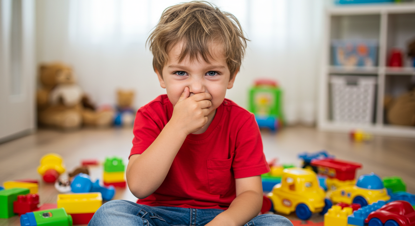 covering nose due to olfactory dysfunction covering nose due to olfactory dysfunction