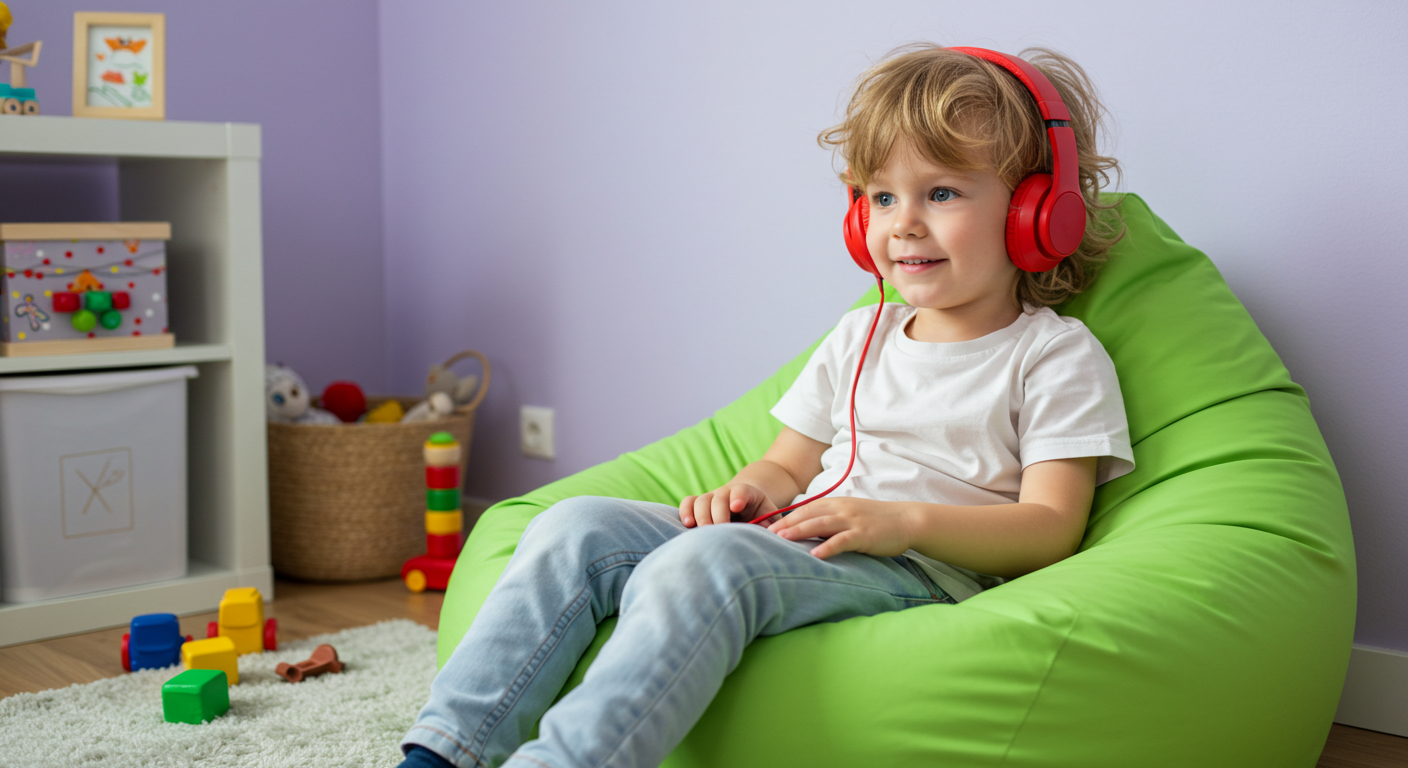 Boy using coping skills