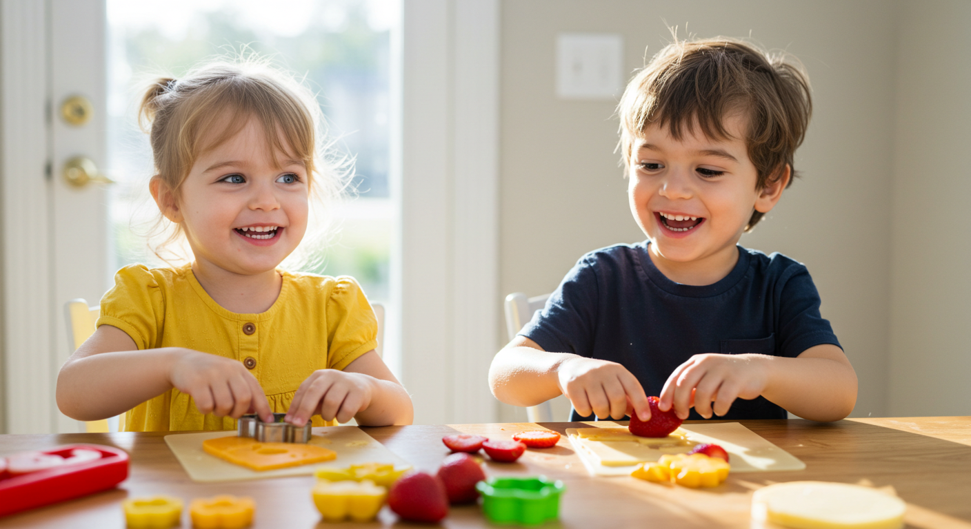 sensory play with food for picky eaters